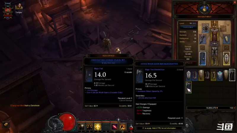 【2021-10-01 00点场】zzispig：《暗黑2 重制版》