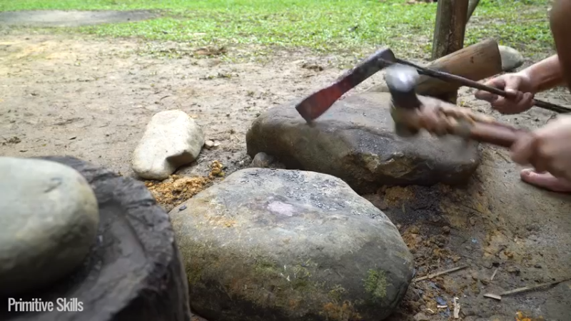 真人我的世界-空手发展-单人炼铁X6(6)节选如果你一无所有，进入山野