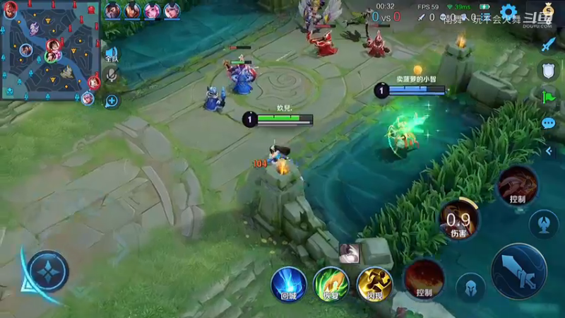 极限1V4 婉儿脑血栓操作