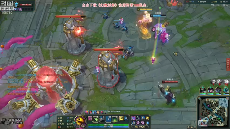 【2021-10-01 02点场】兮饭锐雯：无限火力滴神回来啦