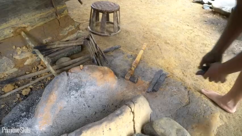 真人我的世界-空手发展-单人炼铁X5(4)节选如果你一无所有，进入山野