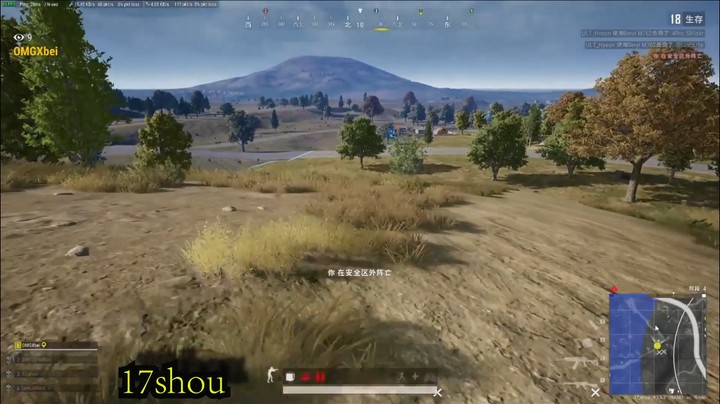 17shou的连狙，不愧是爆头哥，拿到妹控游戏就结束了！