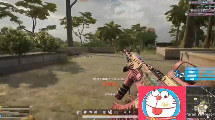 XDD开了科技，四倍镜扫射，单人快速拉枪18淘汰吃鸡！