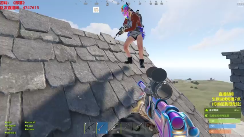 【2021-10-03 00点场】Happy丨猫腻：【猫腻】生存游戏 每晚7点开播