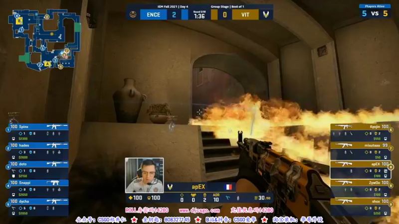 【2021-10-03 02点场】CSGO解说爱华：【爱华】IEM EU直播 国庆快乐
