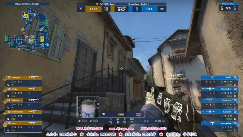 【2021-10-03 04点场】CSGO解说爱华：【爱华】IEM EU直播 国庆快乐
