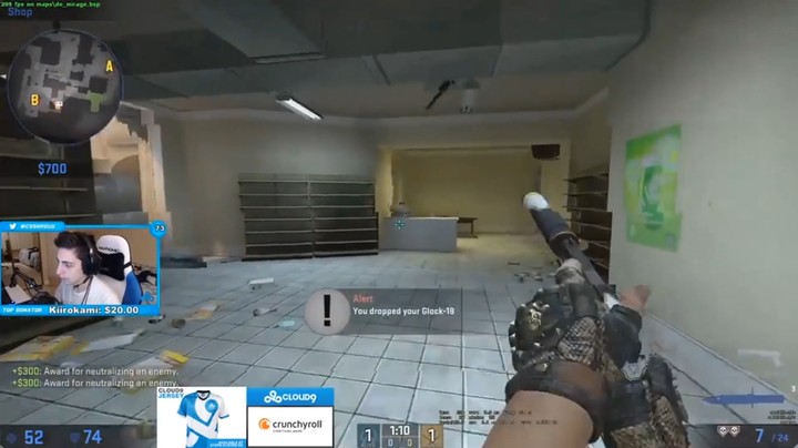 CSGO：大魔王 shroud精彩剪辑 （五），一打五 全是爆头！