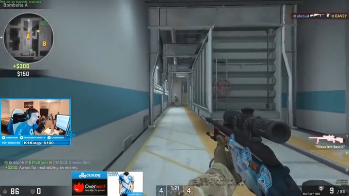 CSGO：大魔王 shroud精彩剪辑 （五），一打五 全是爆头！