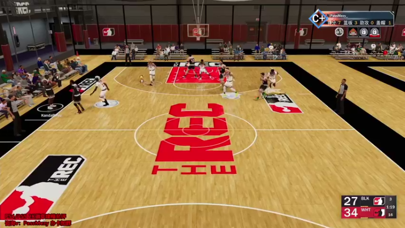 【2021-10-01 14点场】PassMezy：次世代PS5 NBA2k22生涯模式