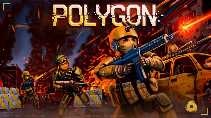 steam免费多人射击游戏《POLYGON》试玩实况