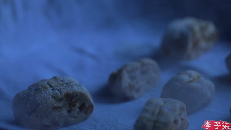 我在斗鱼看李子柒liziqi直播美食