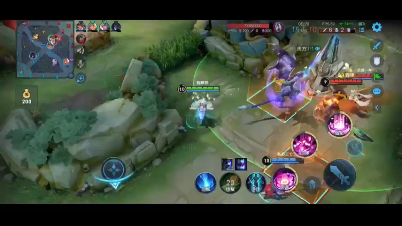 打完一波团还是满血的