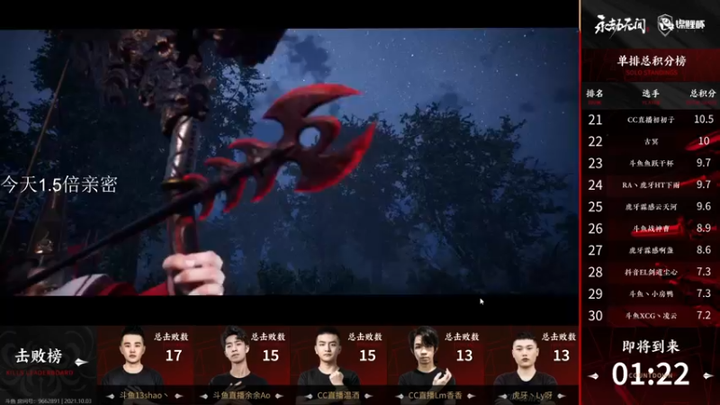 【2021-10-03 19点场】六六明天吃什么：【六六six】六六大逃亡