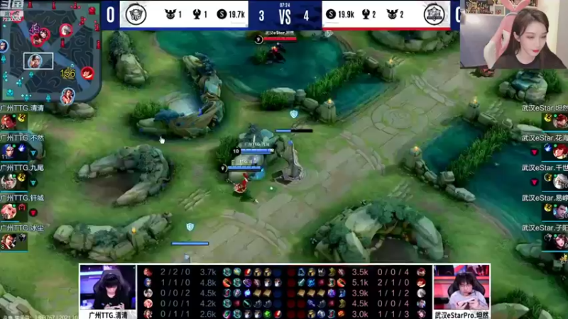 【2021-10-02 20点场】是小鹿哇：比赛：TTG vs eStar