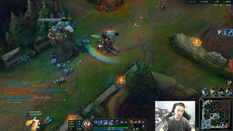 【2021-10-05 14点场】LOL丶摇摆：先钻石教学.晚点D1千分局!