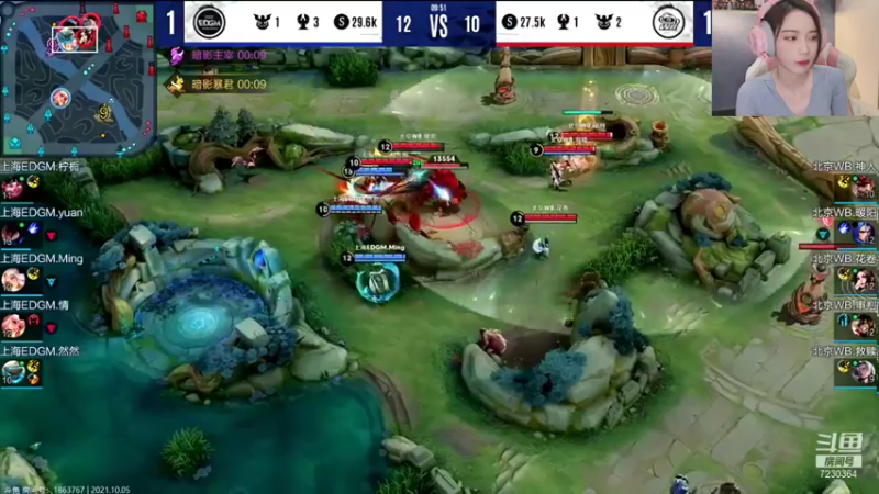 【2021-10-05 19点场】是小鹿哇：比赛：TTG vs 狼队