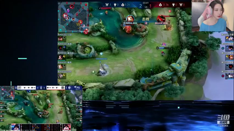 【2021-10-03 19点场】是小鹿哇：比赛：XYG vs VG