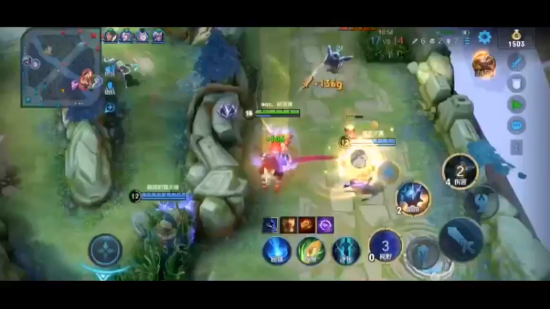 3打5四杀，跑了一个