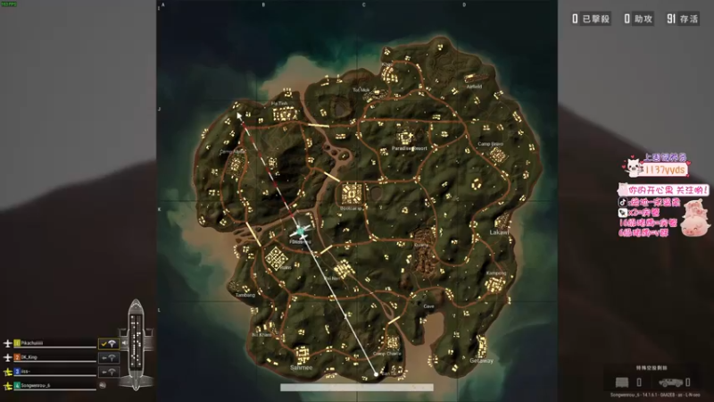 【2021-10-07 00点场】宋温柔爱吃鸡：宋温柔 ：游戏崩了 先玩会LOL