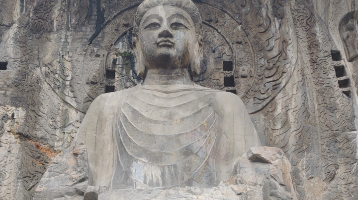 龙门石窟，孟老板旅游