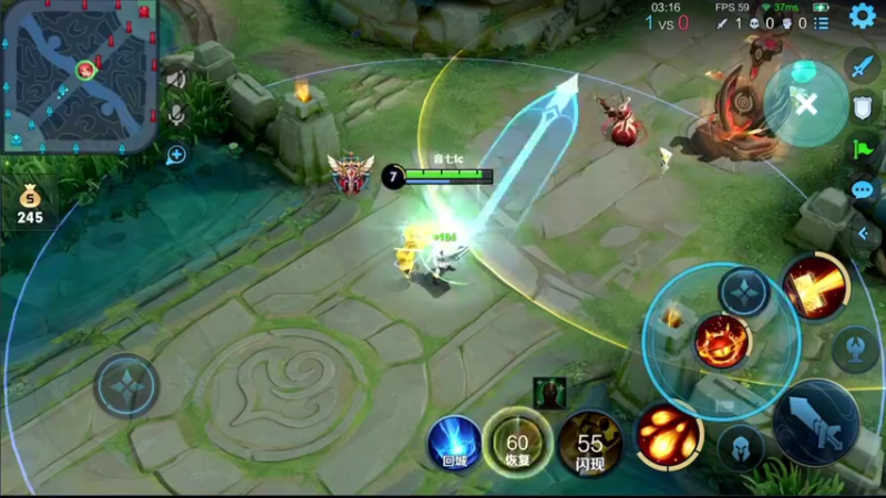 【2021-10-08 20点场】音七Simple：安琪拉solo大赛