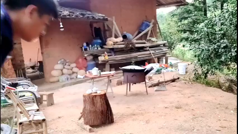 【2021-10-08 17点场】主播阿郎：挑战荒野独居30天(赶集)