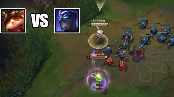 【恶霸提莫】说实话没有那个英雄能比我们提莫更加跟雪球，你放眼整个英雄联盟没有任何人