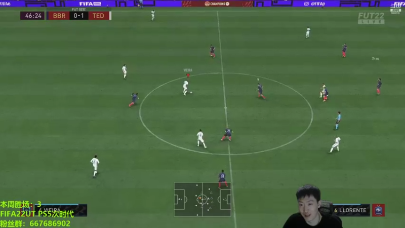 【2021-10-09 02点场】泽元元元元：FIFA22第一次周赛！！激动！