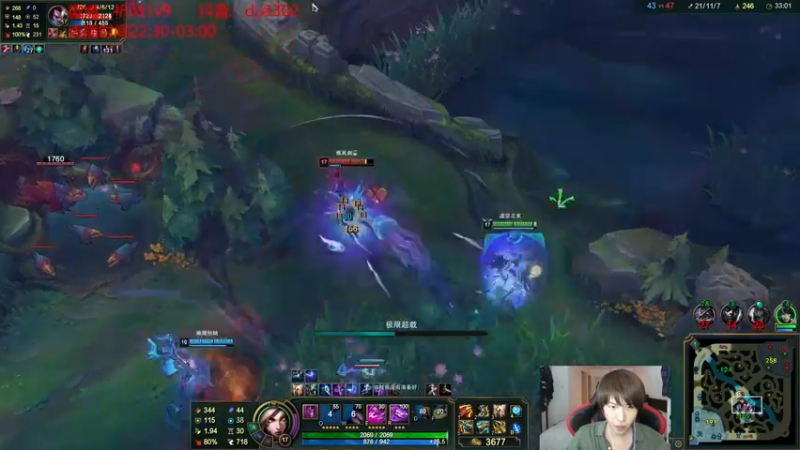 【2021-10-09 05点场】祈风1v9：国服第一VN！一个打八百多个！