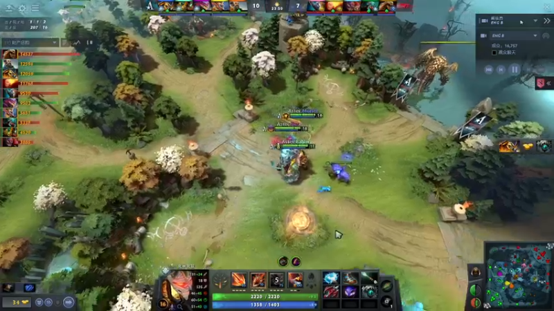 【2021-10-09 15点场】DOTA2赛事专用：TI10第一视角4