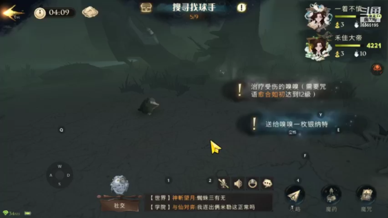 【2021-10-05 14点场】丶不慎：哈利波特魔法觉醒~