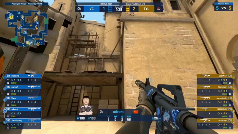 【2021-10-10 19点场】CSGO解说爱华：【爱华】12点LVG欧洲预选赛