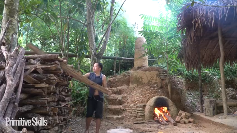 3基地B127装修游泳池(26)山野基地】《如果你一无所有 进入单人我的世界，自由荒野 离网乐园 全手工制作耕种 快乐野外生活》