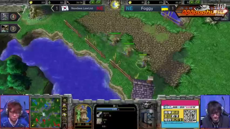 【2021-10-10 18点场】opopophuhu：再看一场就睡觉，WAR3系列赛回放