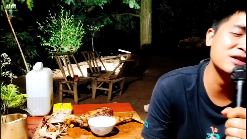 【2021-10-11 20点场】主播阿郎：挑战荒野独居30天()