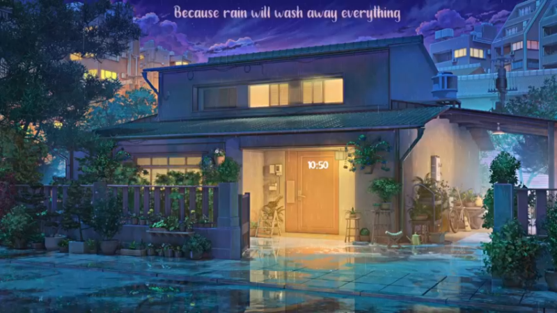 【2021-10-10 10点场】月野兔兔Usagi：外面下着雨~~~~