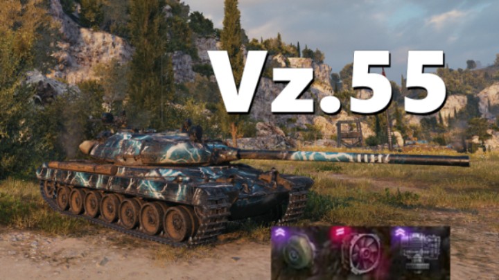 【坦克世界】IS-3A13杀碾压喀秋莎/Vz.55湖边角逐万伤两发