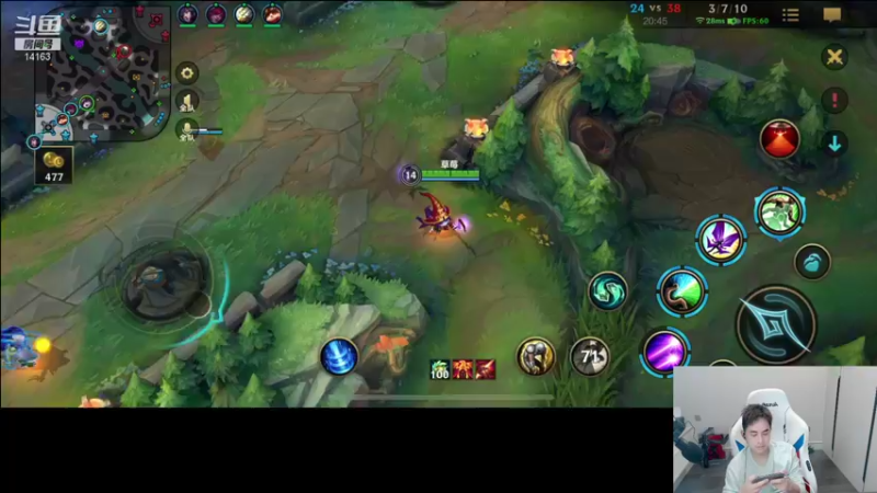 【2021-10-11 21点场】草莓：草莓： 玩会LOL手游 晚点复盘今天比赛