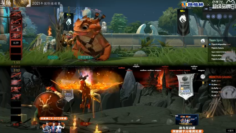 【2021-10-12 18点场】叶子长青K：看TI比赛 为CN DOTA 加油