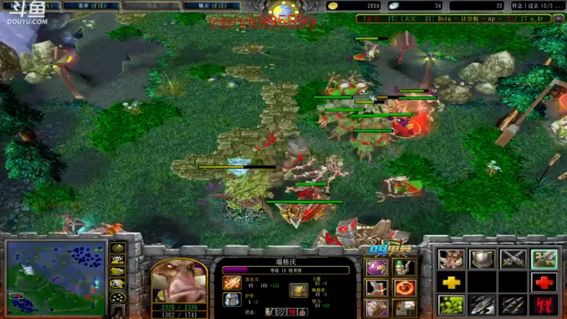 【2021-10-07 21点场】599zxcv：斗鱼全明星组队赛ob视角