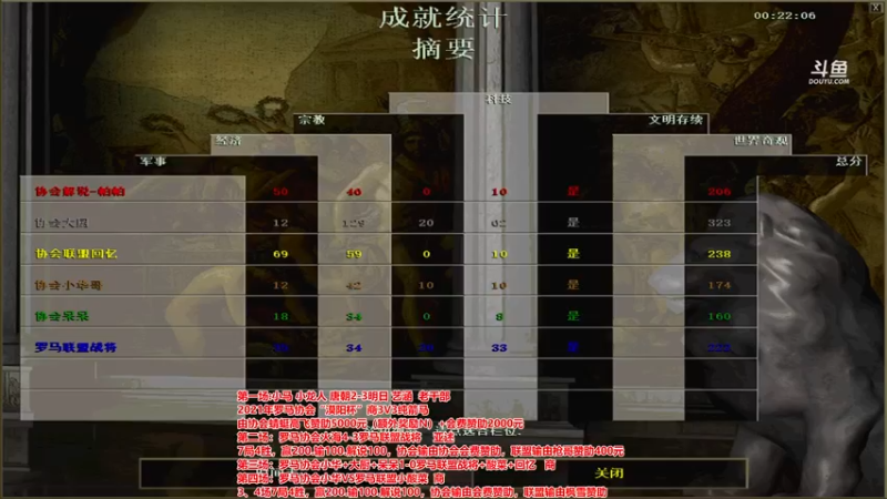 【2021-10-11 22点场】罗马协会：罗马协会精彩赛事