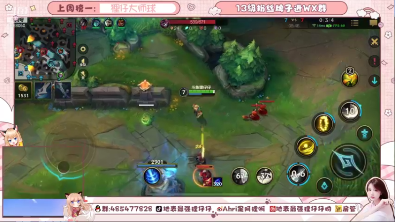 【2021-10-13 19点场】地表最强狸仔仔哟：0v0狸狸回来啦~
