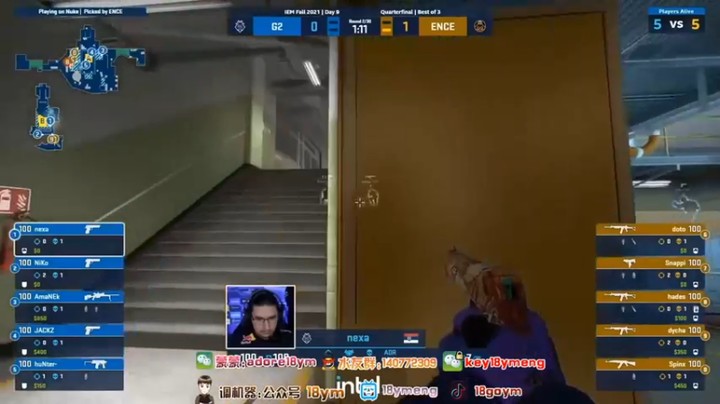 18goYm：G2 VS ENCE