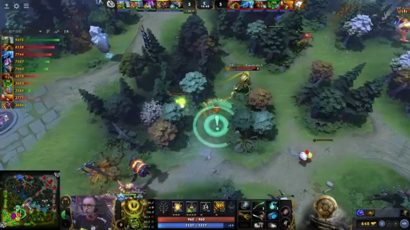 【2021-10-13 20点场】完美世界电竞频道：TI10淘汰赛VP-VG