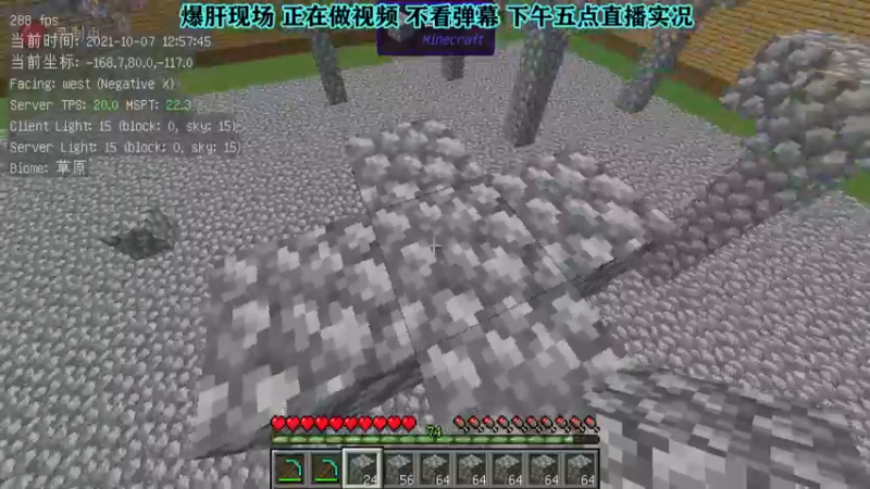 【2021-10-07 12点场】爱玩游戏的赫某人：5点植物大战僵尸整合包