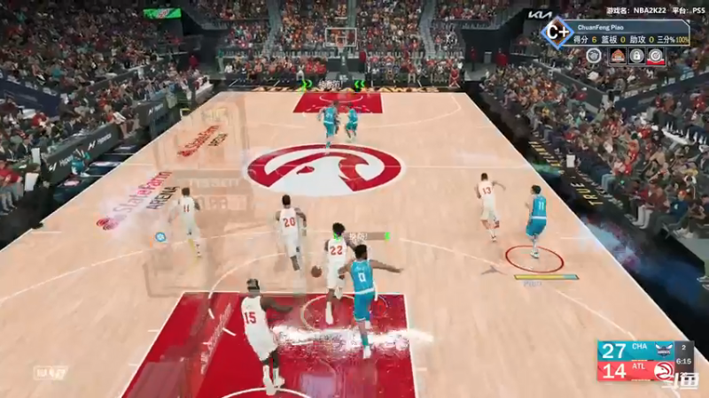 【2021-10-13 00点场】平江府人丶：NBA2K22生涯time,苦练小前~