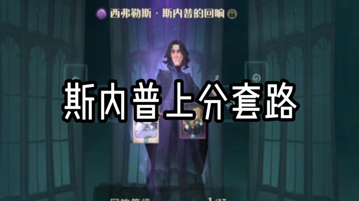 【哈利波特：魔法觉醒】斯内普上分套路