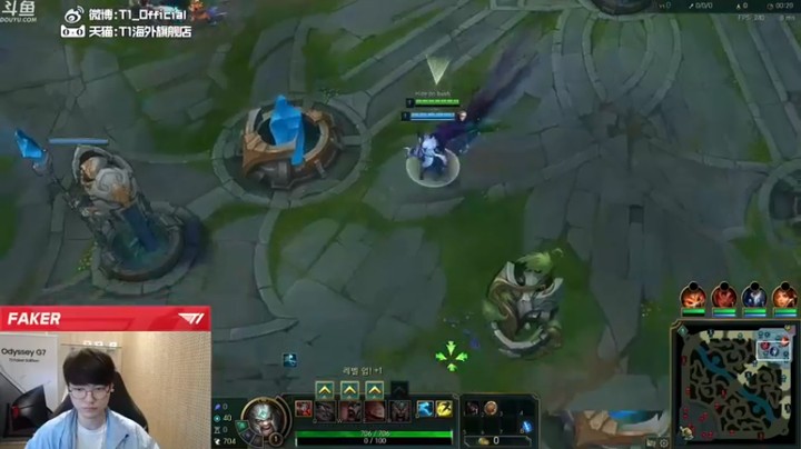 T1直播faker ：11-6蛮王，只时机看的准，这英雄不太看操作