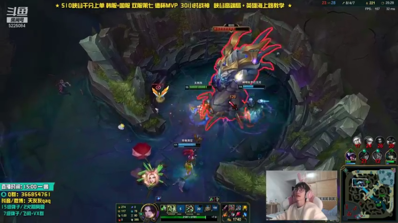 【2021-10-14 23点场】天灰灰qaq：1区钻1局上路教学学会轻松上王者