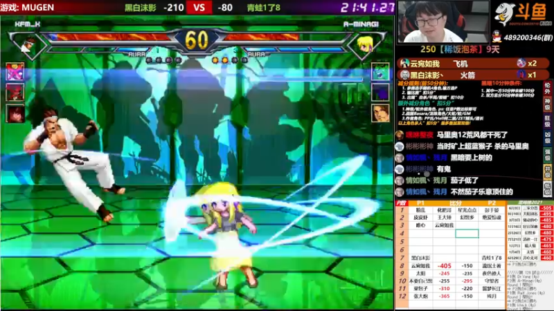 【2021-10-14 23点场】那日的风：【MUGEN】俺肥来来~好兄弟
